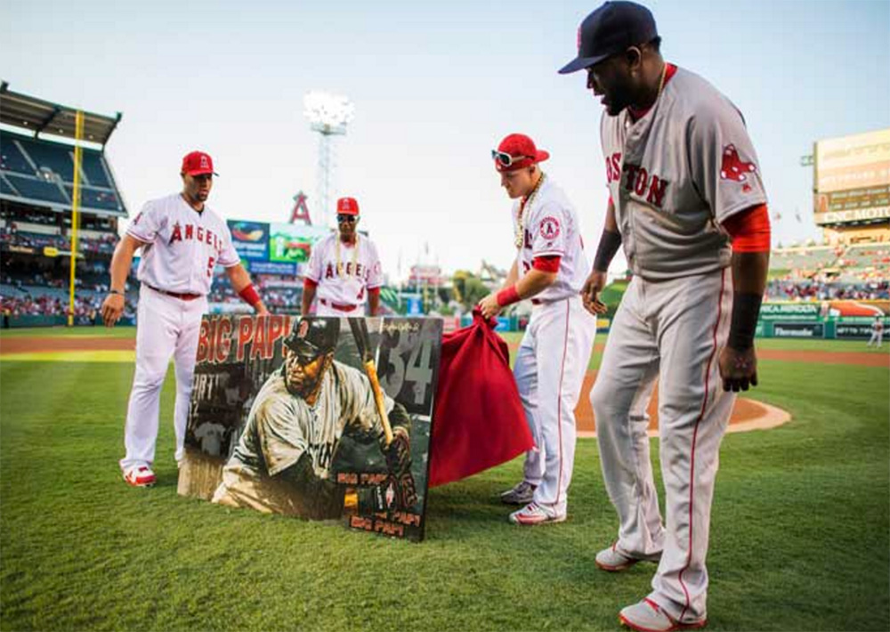 Albert Pujols by artist Stephen Holland