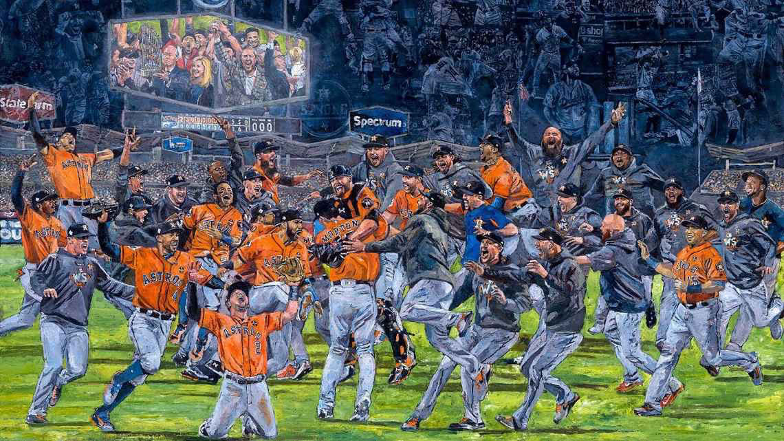 Buy prints commemorating the Houston Astros World Series victory