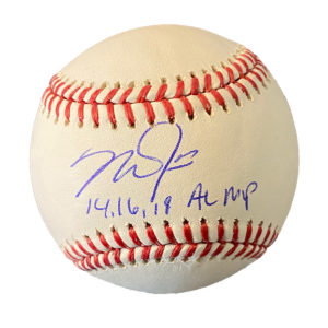 Mookie Betts Autographed Ball - Art of the Game