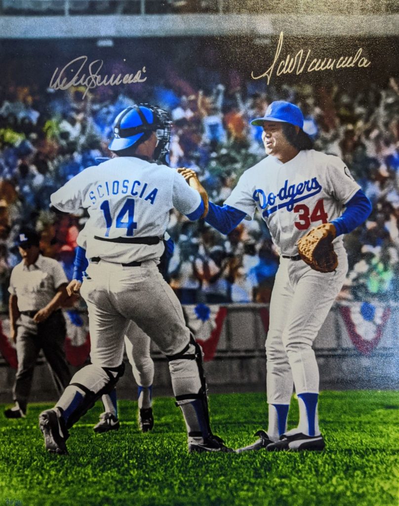 Fernando Valenzuela Los Angeles Dodgers Autographed & Inscribed