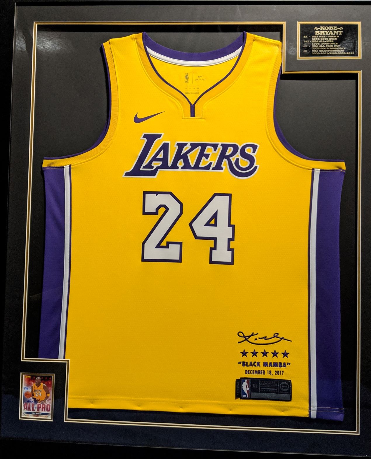 lakers jersey number 24