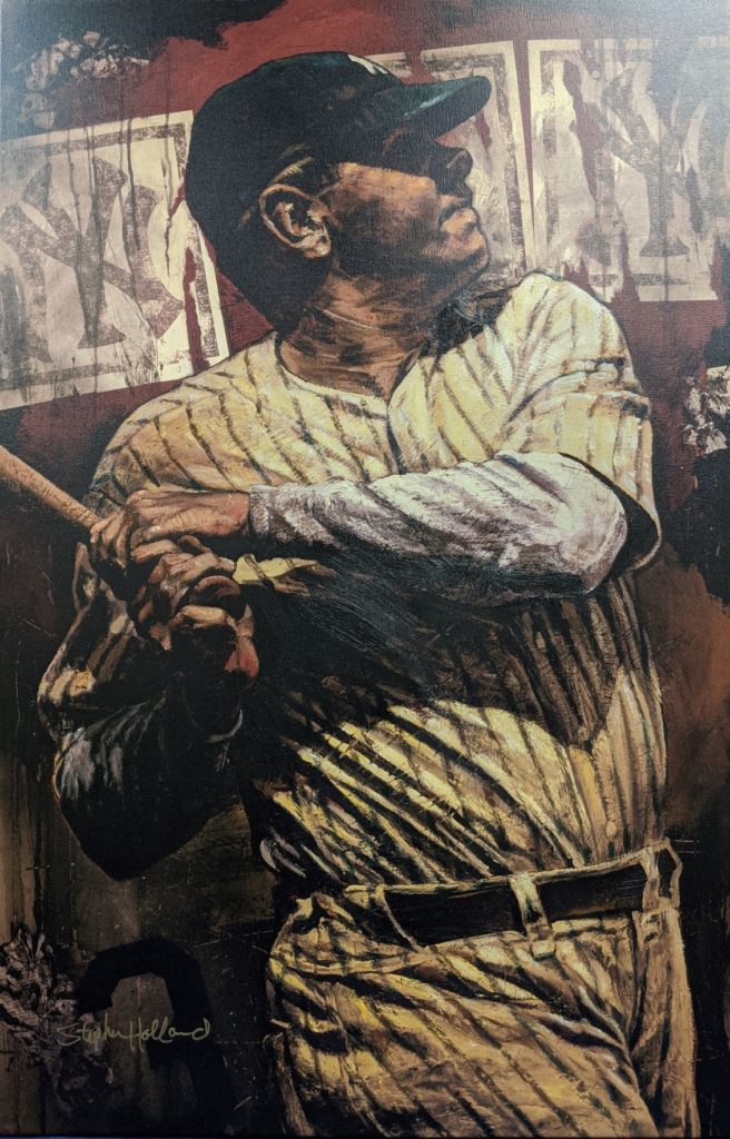 Babe Ruth by Stephen Holland - Art of the Game