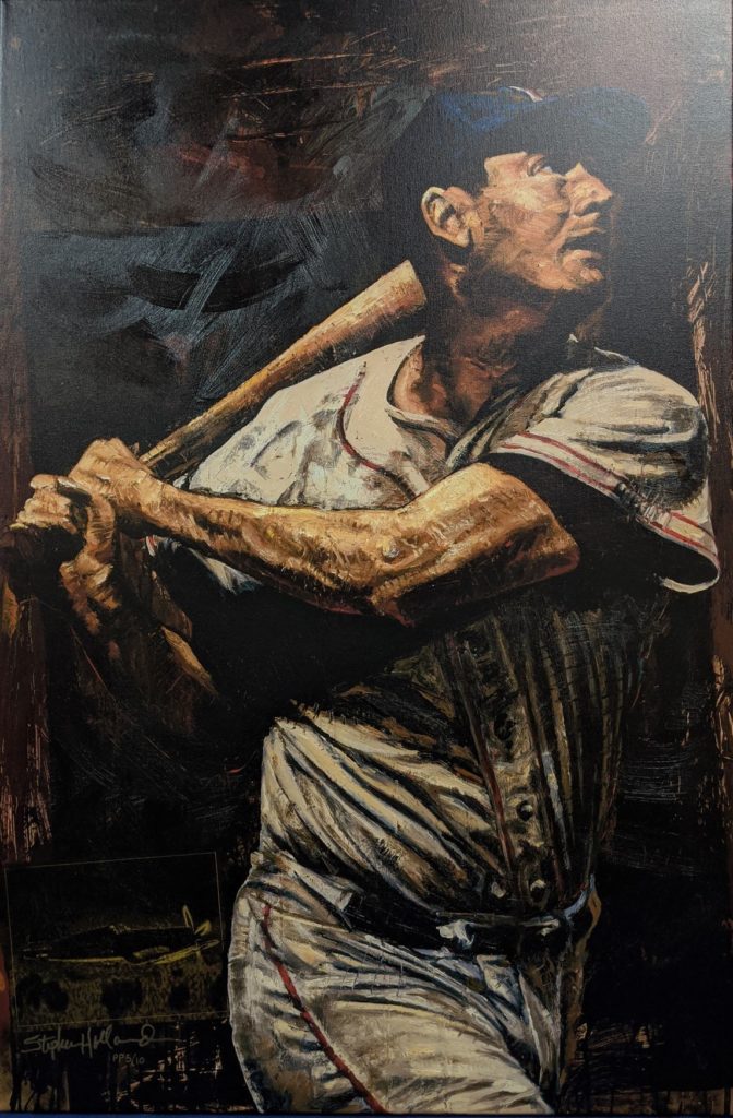 Albert Pujols by artist Stephen Holland  Albert pujols, Baseball painting,  Baseball art