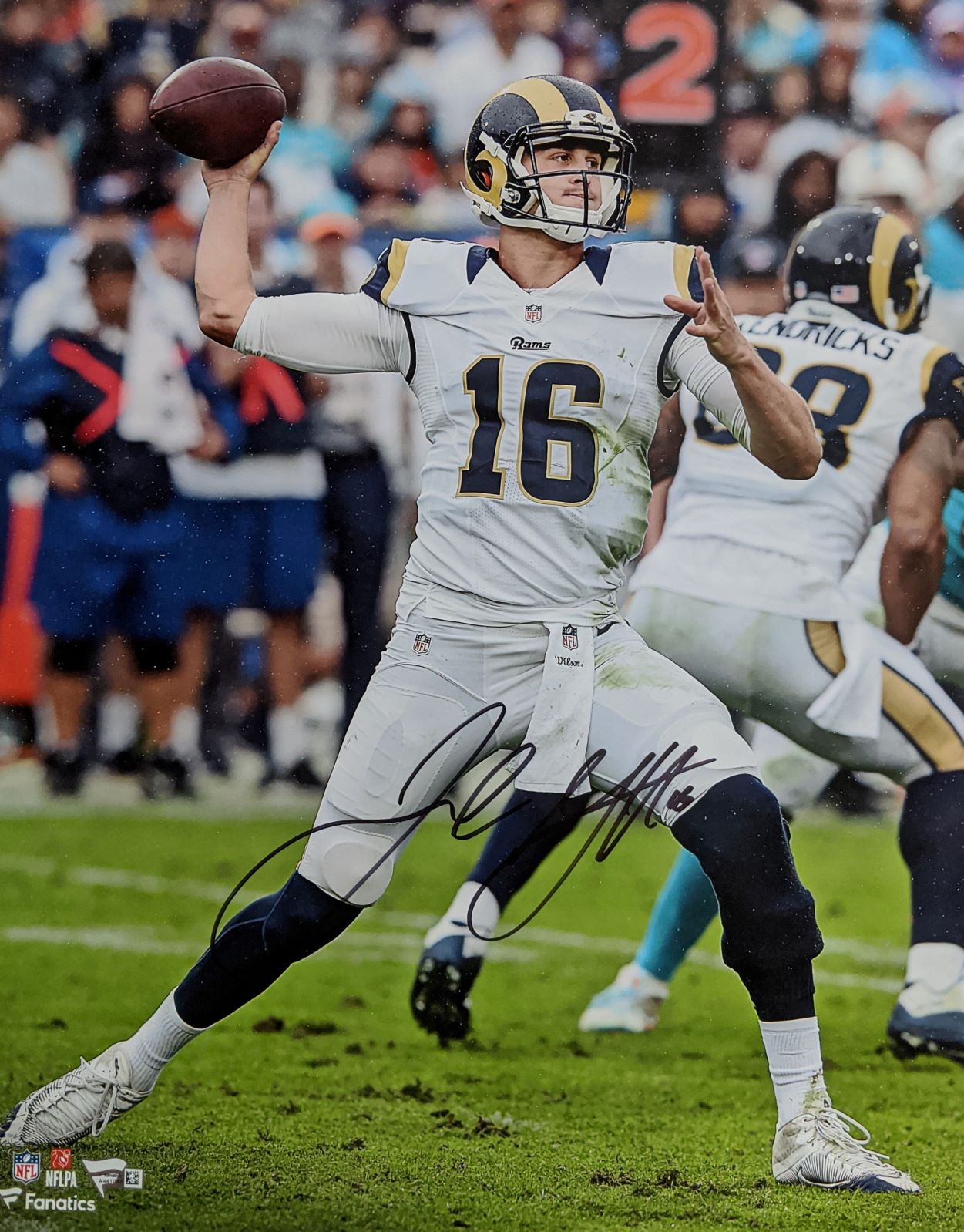 Jared sale goff autograph