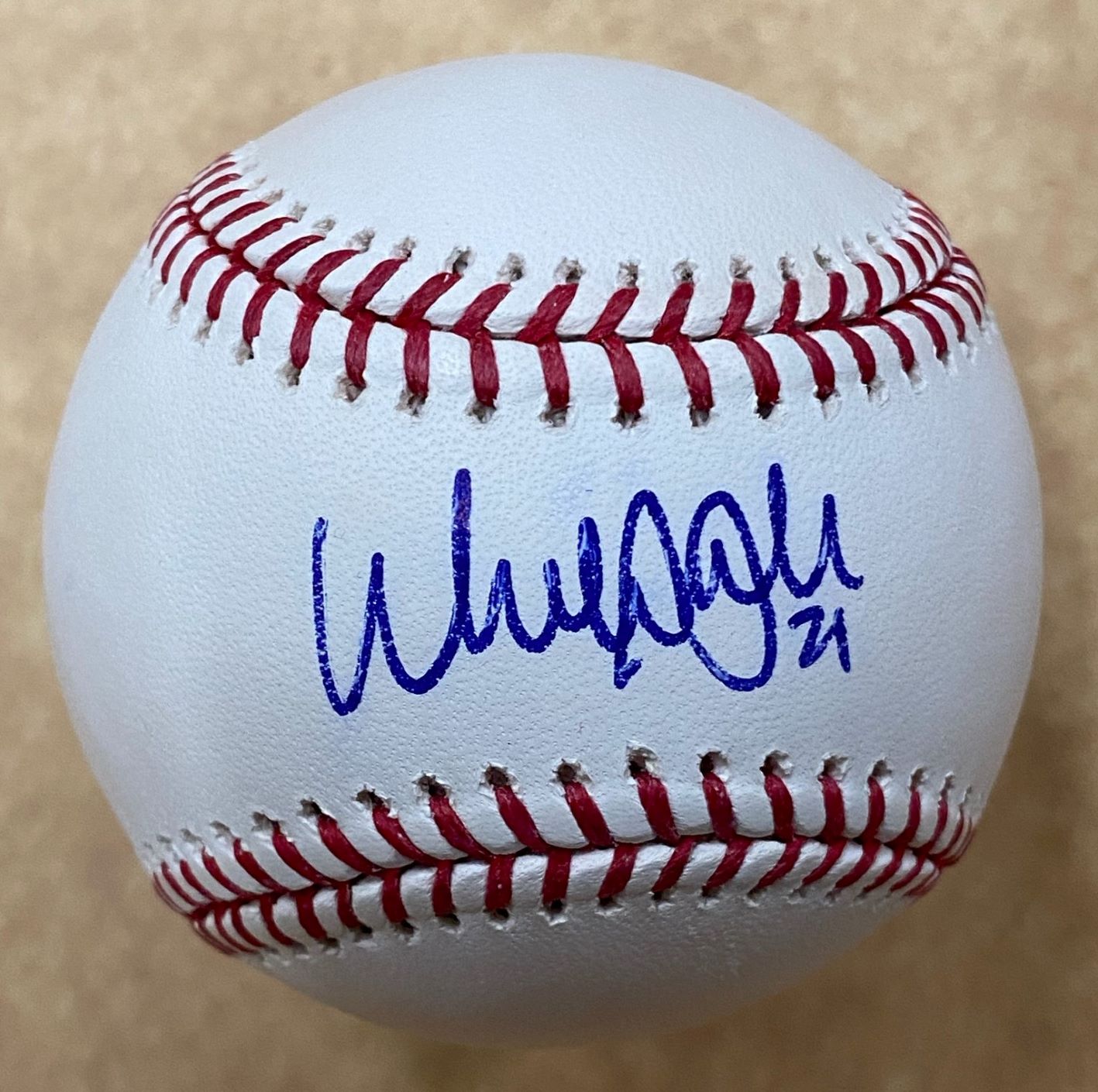 Walker Buehler Signed Autographed Baseball Glove Beckett Authenticity