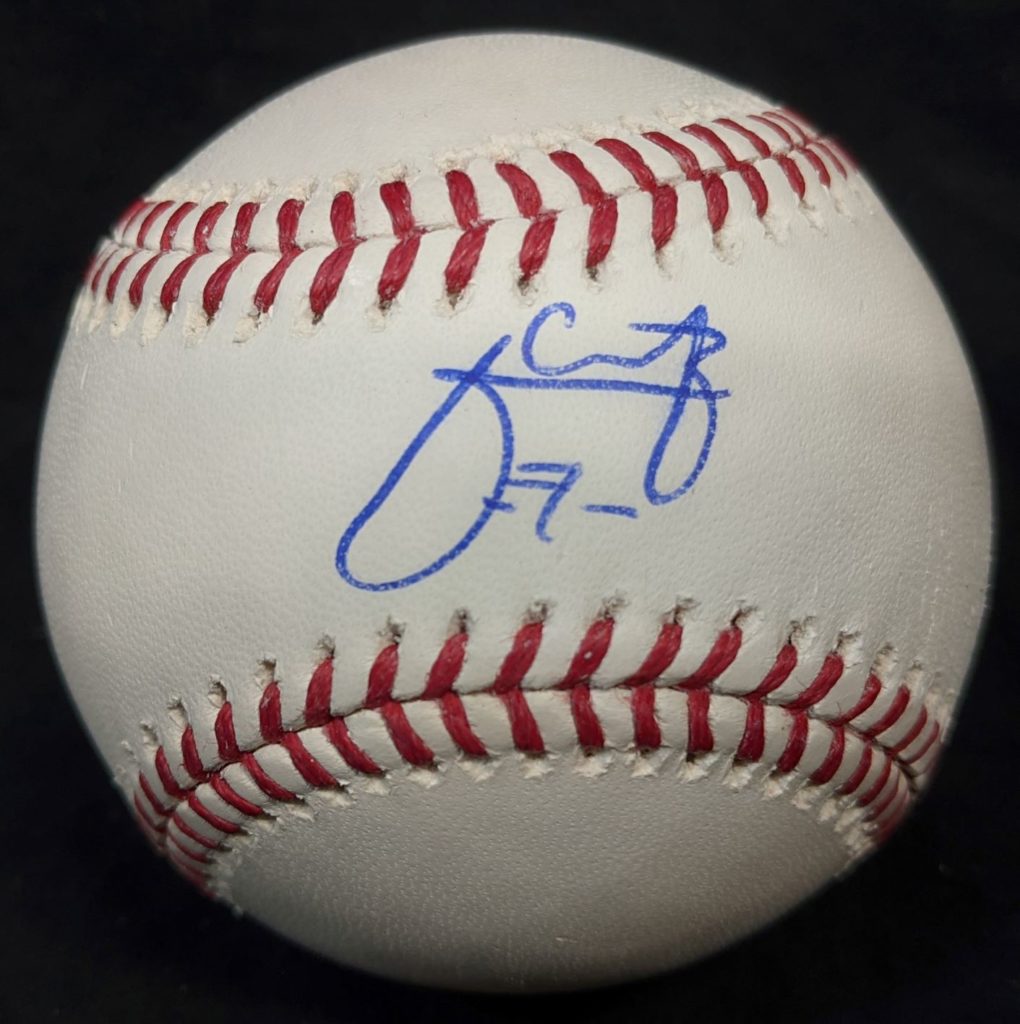 Julio Urias Autographed Baseball - Art of the Game