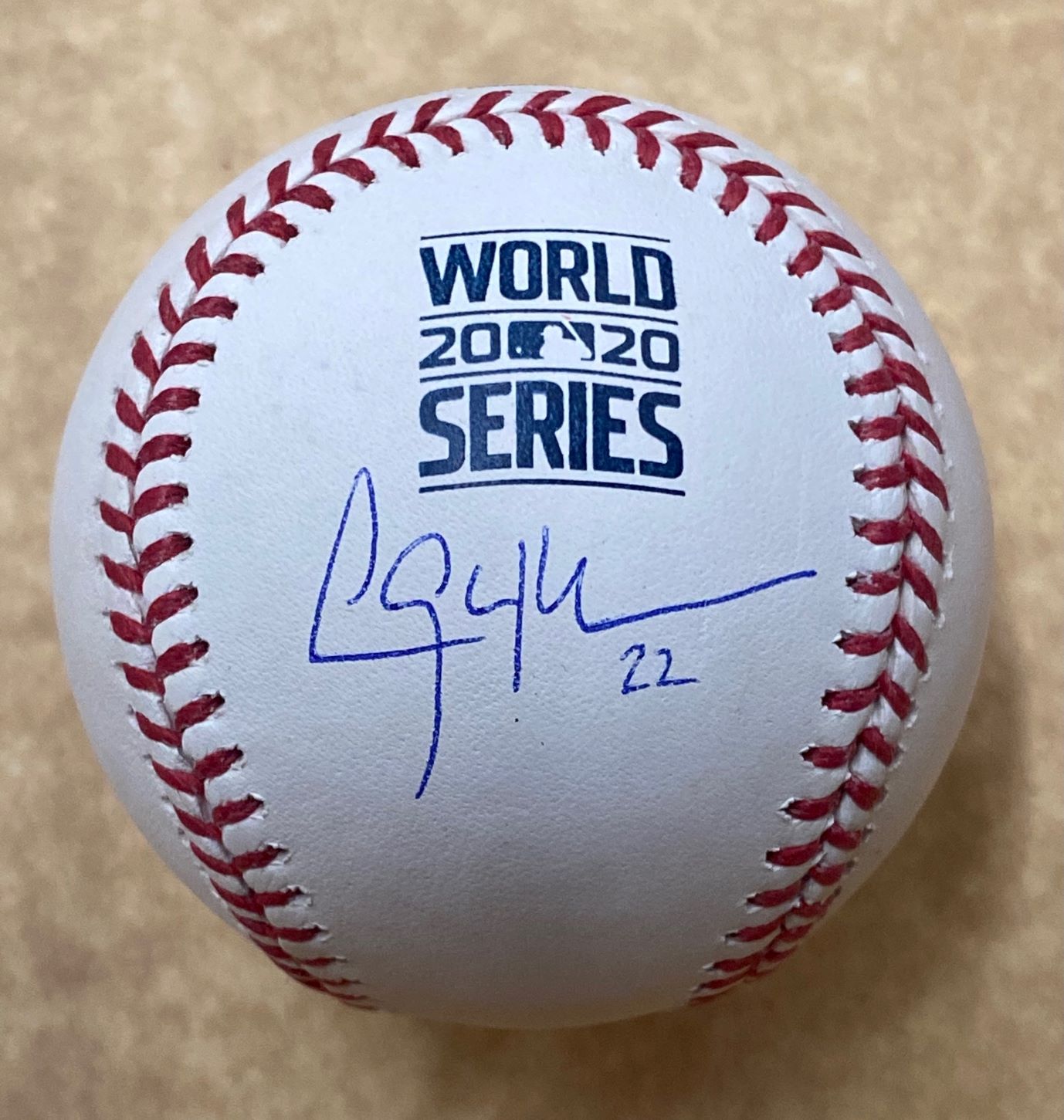 Clayton Kershaw Autographed 2020 World Series Jersey - Art of the Game