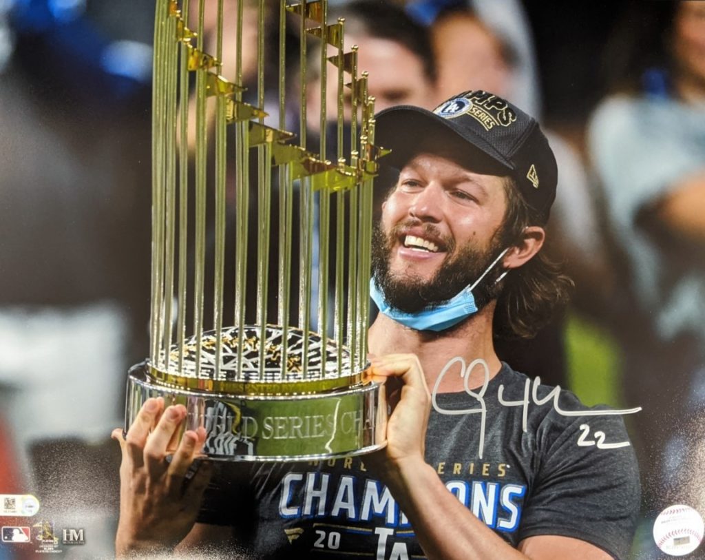 clayton kershaw world series rings